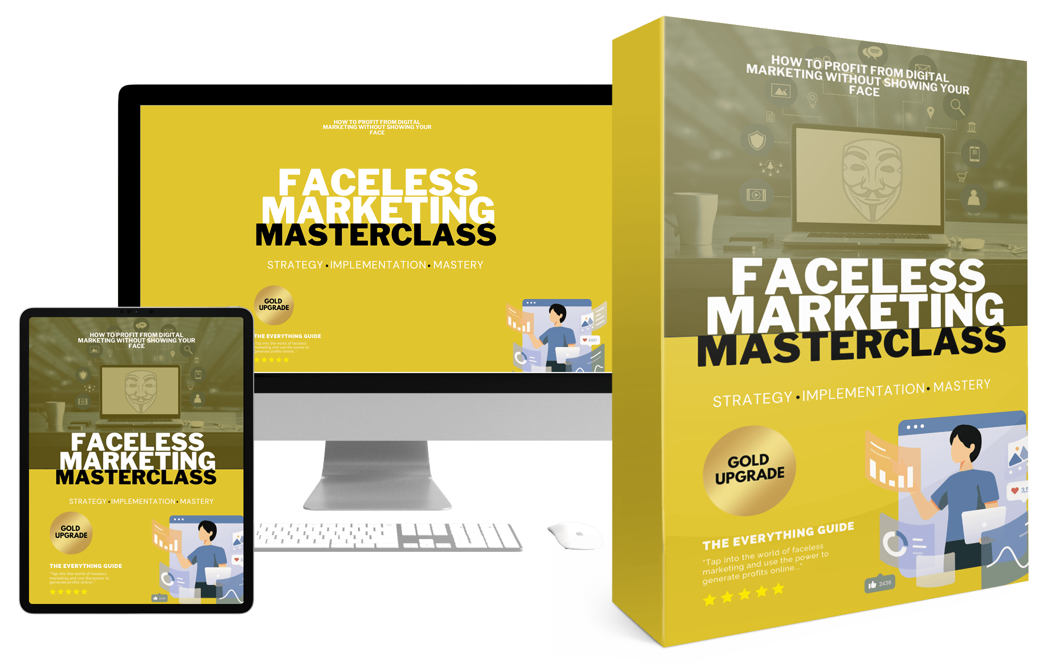 Faceless Marketing Masterclass Video Course - MRR